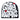 VISIONS Y2K BEANIE BLACK AND WHITE KNIT JAQUARDS VISIONS Y2K