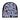 VISIONS Y2K BEANIE BLACK AND WHITE KNIT JAQUARDS VISIONS Y2K