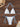 WHITE AND BLUE BIKINI SET WITH ELASTANE LINING TEXTURE