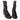 WHITE BOW DETAILS ANKLE BOOTS WITH SQUARE TOE, PAIR