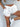 WHITE BOXER SHORTS WITH RETRO BUTTON DETAIL
