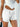 WHITE BOXER SHORTS WITH RETRO BUTTON DETAIL