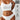 WHITE BRA AND PANTY SET EVERYDAY WEAR PLAIN COLOR BRA