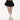 WHITE BUBBLE SKIRT FOR WOMEN FASHION PIECE