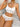 WHITE CHERRY BRA LINGERIE SET