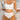 WHITE CHERRY BRA LINGERIE SET