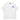WHITE GRAPHIC T-SHIRT WITH BLUE DESIGN UNISEX LOOSE FIT