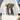 WHITE GRAPHIC TEE CREW NECK COTTON