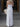 WHITE HALTER VEST AND MAXI SKIRT SET WITH CUTE SPLIT SKIRT DESIGN