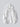 WHITE HOODED LONG SLEEVE HOODIE WITH POSITIVE MESSAGE FOR STREET STYLE