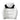 WHITE HOODED PUFFER JACKET MEN'S WINTER COAT