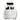 WHITE HOODED PUFFER JACKET MEN'S WINTER COAT