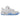 WHITE JORDAN 4 SNEAKERS WITH DOODLE PATTERN CASUAL ROUND TOE RUBBER