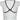 WHITE LACE CROP TOP WITH BLACK TRIM LACE MESH PATCHWORK - S - Sweetheart Supplies