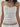 WHITE LACE-TRIMMED CAMISOLE WITH ROSE ACCENTS VINTAGE SLIM FIT