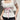 WHITE LACE-TRIMMED TOP WITH PINK RIBBON - VINTAGE-INSPIRED SLIM-FIT Y2K - S - Sweetheart Supplies