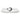 WHITE LEATHER BELT SILVER BUCKLE