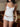 WHITE LINGERIE SET WITH ULTRA SHORT SHORTS FOR A FLIRTY LOOK