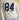 WHITE LONG-SLEEVED SHIRT WITH BLUE 84 CASUAL LOOSE FIT ROUND NECK