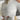 WHITE LONG-SLEEVED TOP WITH SHOULDER CUTOUT AND IRREGULAR PANEL DESIGN