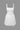 WHITE MINI DRESS WITH LACE TRIM COMFORTABLE CASUAL DRESS - S - Sweetheart Supplies