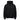 WHITE OVERSIZED HOODIE WITH RED TEXT - COTTON OVERSIZED HOODIE - XS / Black - Sweetheart Supplies