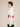 WHITE OVERSIZED KNIT SWEATER WITH RED STARS AND NUMBER 777 - L - Sweetheart Supplies