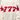 WHITE OVERSIZED KNIT SWEATER WITH RED STARS AND NUMBER 777 - XS - Sweetheart Supplies