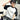 WHITE OVERSIZED STAR T-SHIRT WITH BLACK SLEEVES IN KOREAN STYLE