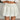 WHITE PLEATED MINI SKIRT KNIT VISCOSE