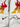 WHITE RACING-STYLE PUFFER JACKET REMADES SPORTS WINTER JACKET