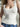 WHITE RIBBED LACE TRIM TANK TOP Y2K SLIM FIT - S - Sweetheart Supplies