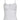 WHITE RIBBED ROUND NECK TANK TOP WITH BUTTONS AND POCKET FOR EFFORTLESS TRANSITION - S - Sweetheart Supplies