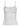 WHITE RIBBED ROUND NECK TANK TOP WITH BUTTONS AND POCKET FOR EFFORTLESS TRANSITION - S - Sweetheart Supplies