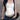WHITE RIBBED TANK TOP WITH BUTTON PLACKET FOR TIMELESS ELEGANCE