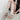 WHITE RUCHED LEG WARMERS AND SHOES BALLETCORE SET