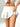WHITE RUFFLED MINI SKIRT Y2K ALTERNATIVE