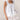 WHITE RUFFLED TWO-PIECE SET WITH CASUAL RUFFLE COTTON DESIGN - White / S - Sweetheart Supplies