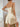 WHITE SATIN SLIP DRESS WITH CONTRAST LACE DETAILS