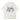 WHITE SHORT SLEEVE ROUND COLLAR JERSEY PULLOVER WITH PURPLE GRAPHIC