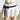 WHITE SKIRT WITH BLACK RIBBON BOW A-LINE SKIRT
