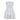 WHITE STRAPLESS TIERED DRESS WITH DOUBLE LAYER IN CHIC OFF-THE-SHOULDER STYLE