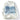 WHITE SWEATER WITH BLUE FOREST DESIGN - SWEAT FOREST WORKOUT GARMENT
