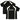 WHITE T-SHIRT WITH BLACK ACCENTS PREMIUM QUALITY STREETWEAR - Black / S - T-Shirt Streetwear | Sweetheart Supplies