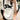 WHITE T-SHIRT WITH BLACK LOGO - CASUAL STYLE SHORT SLEEVES LOOSE FIT