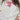 WHITE T-SHIRT WITH PINK BOW FOR CASUAL STREET STYLE