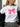 WHITE T-SHIRT WITH PINK BOW FOR CASUAL STREET STYLE