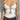 WHITE TANK TOP WITH RING DETAILS SLIM FIT SLEEVELESS DESIGN - S / White - Sweetheart Supplies