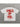 WHITE TEE SHIRT BROWN TEXT RANDOM PRINTING