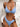 WHITE TEXTURED BIKINI SET WITH ADJUSTABLE STRAPS AND SLIM FIT DESIGN